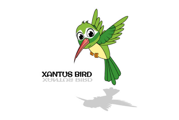 Bringing Personality to Your Projects with the Cute Xantus Bird Cartoon