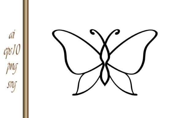 Doodle Butterfly Vector: A Playful Asset for Creative Brands