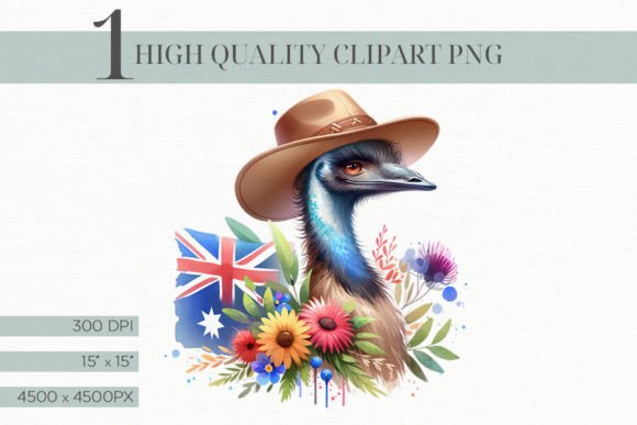Embrace the Outback: Using Australian Emu Clipart in Design