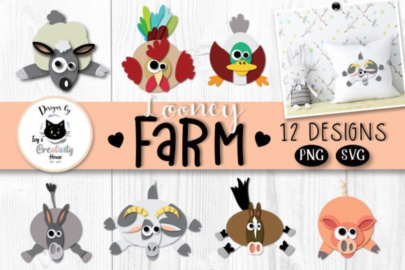 Unleash Creativity with Funny Farm Animal Clipart
