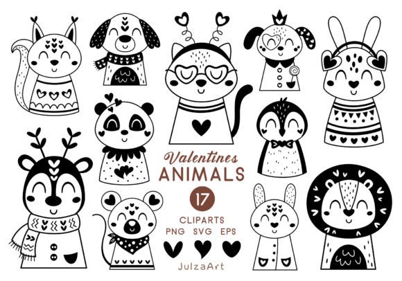 Valentine Animal Clipart: Your Ultimate Design Toolkit