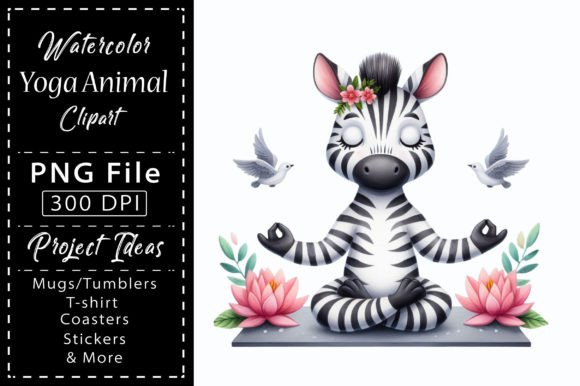 Watercolor Yoga Animal Clipart: A Designer's Guide