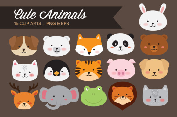 Why Cute Animal Face Clipart Is a Game-Changer for Modern Creatives