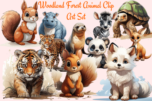 Woodland Forest Animal Clip Art: A Designer's Go-To Asset